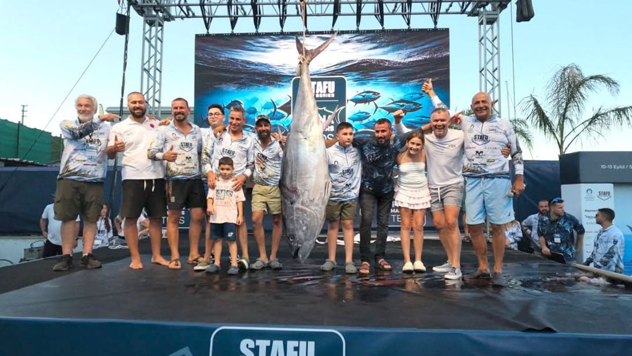 Tuna Masters Teos'ta PHANTOM-X şampiyon, TERAPIA en ağır orkinosu yakaladı