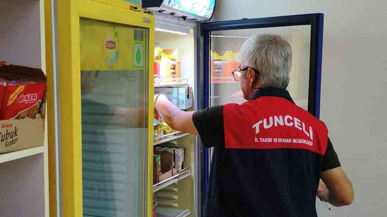 Tunceli'de okulların ilk gününde kantin ve yemekhane denetimi