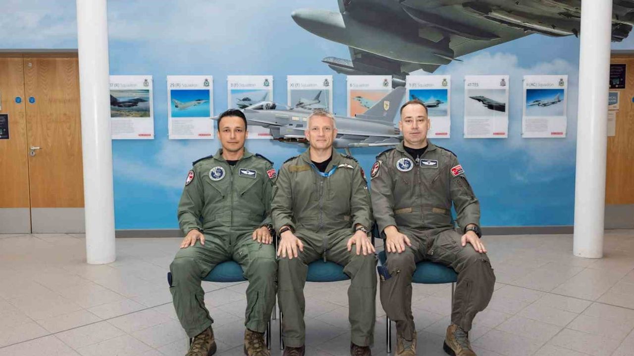 Türk pilotlar Eurofighter eğitimleriyle görev hazırlıklarını hızlandırıyor