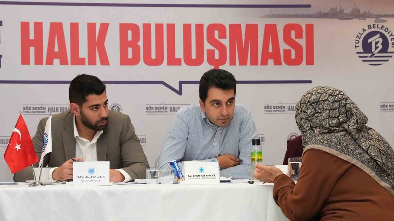 Tuzla'da talepler masaya yatırıldı: Av. Eren Ali Bingöl vatandaşları dinledi
