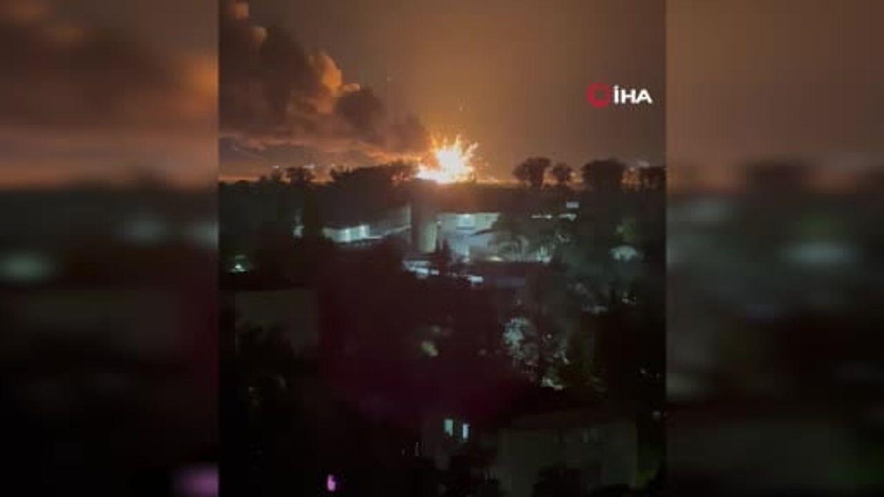 Ukrayna'dan Yaroslavl'daki petrol rafinerisine iha saldırısı