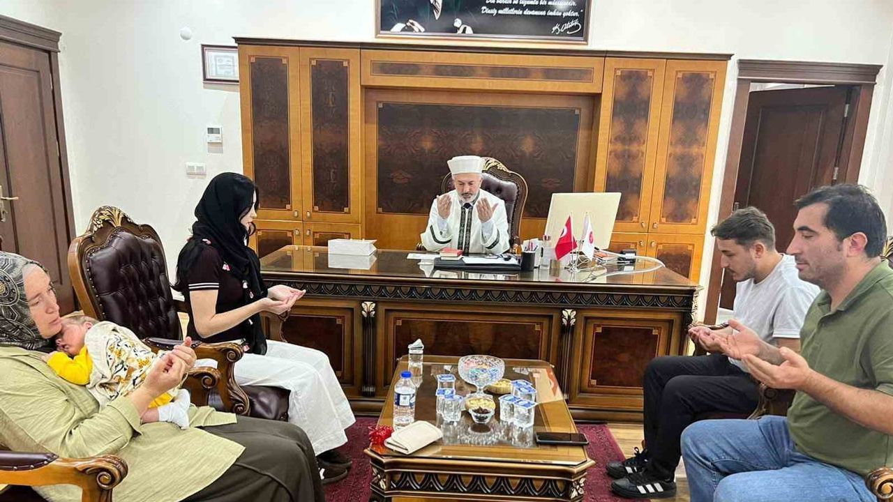 Ukraynalı Anhelina Altınordu'da 'Ayla' adıyla İslamiyet'e katıldı