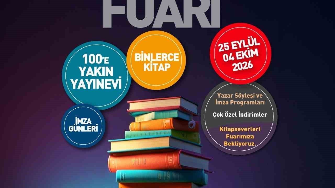 Uşak atapark'ta ikinci kez düzenlenen kitap fuarı zengin programla açılıyor