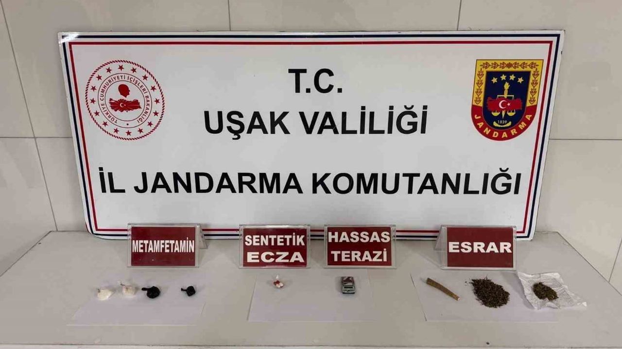 Uşak'ta büyük uyuşturucu baskını: dört kişi cezaevine gönderildi