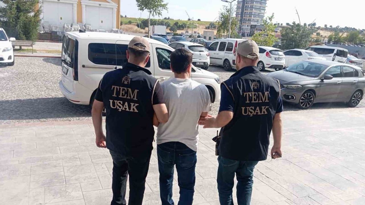 Uşak'ta kesinleşmiş hapis cezası bulunan FETÖ firarisi hükümlü yakalandı