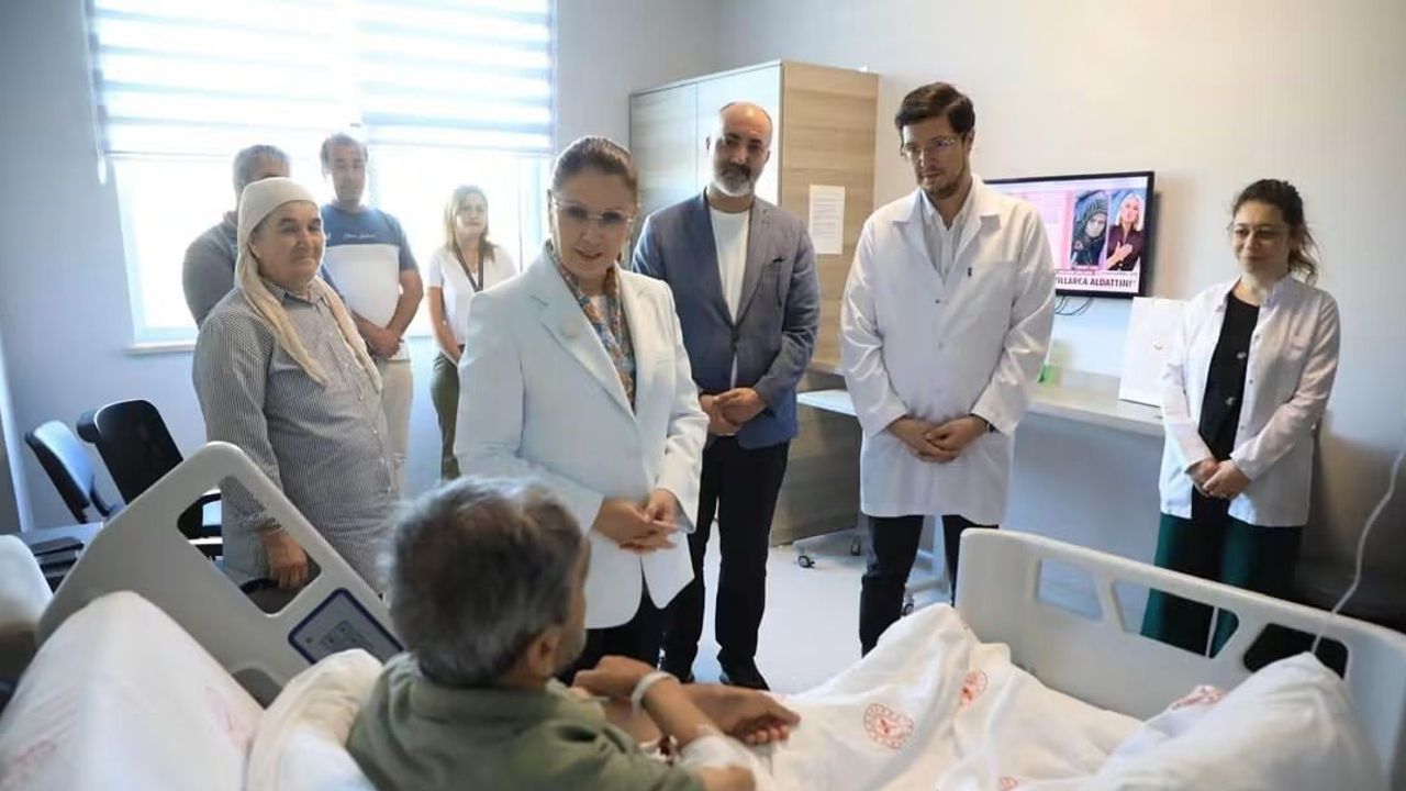 Vali Arslan'dan Kıbrıs gazisine ziyaret ve geçmiş olsun dilekleri