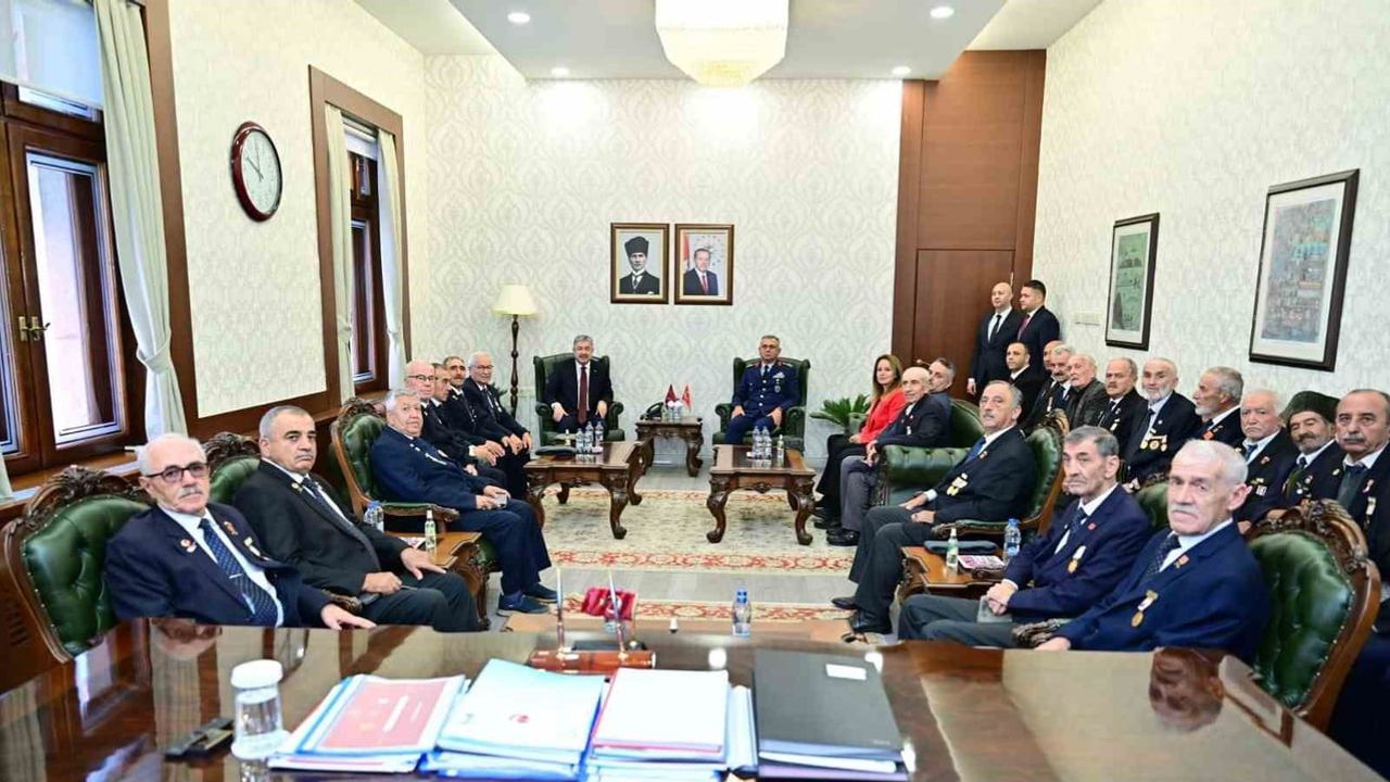 Vali Erdinç Yılmaz’dan gazilerle buluşma: vefanın sözü