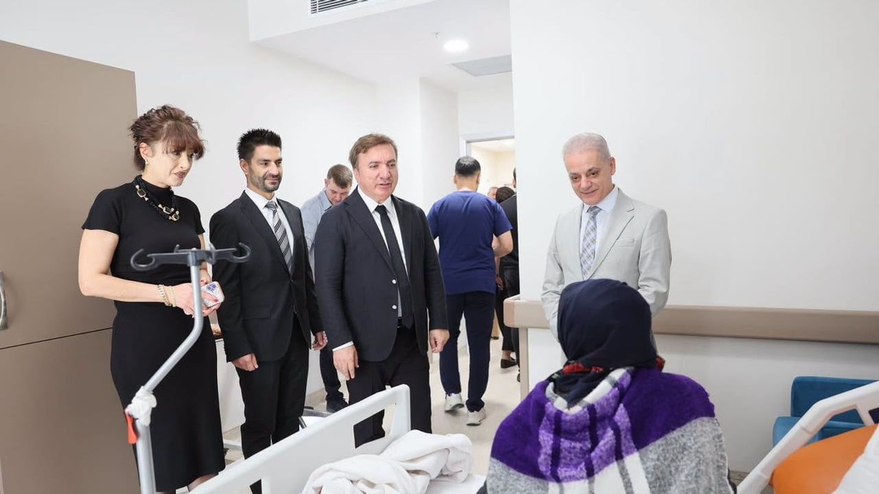 Vali Hamza Aydoğdu'dan hastalara geçmiş olsun ziyareti