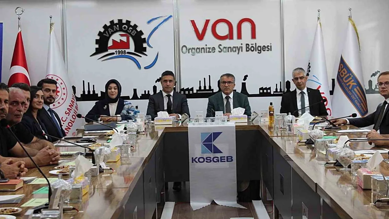 Van'da sanayicilere çağrı: KOSGEB destekleri üretimi güçlendirecek