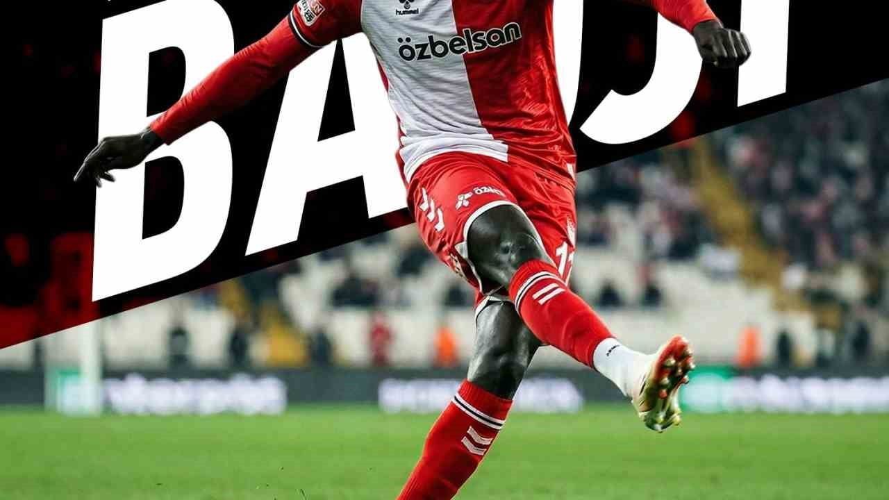 Veda: Sivasspor, Badji ile karşılıklı anlaşmayla yollarını ayırdı