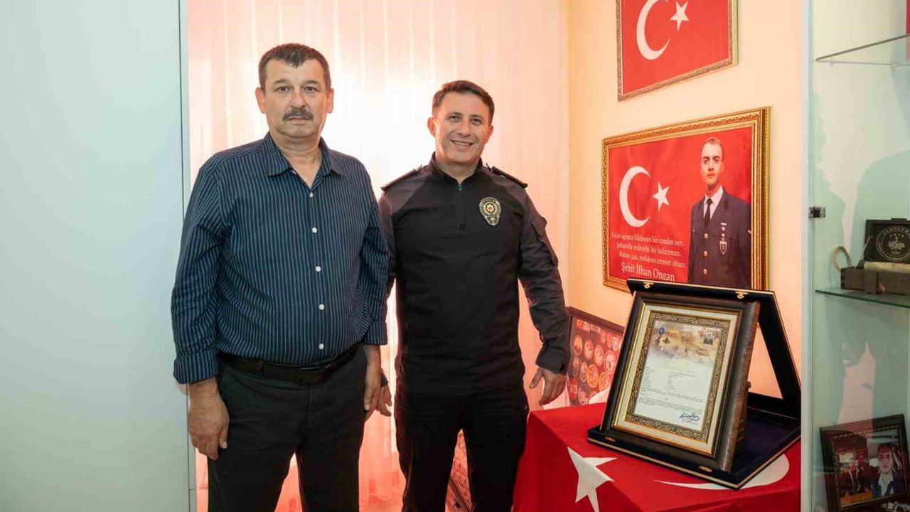 Vefa ziyareti: şehit İlhan Ongan’ın ailesine destek buluşması