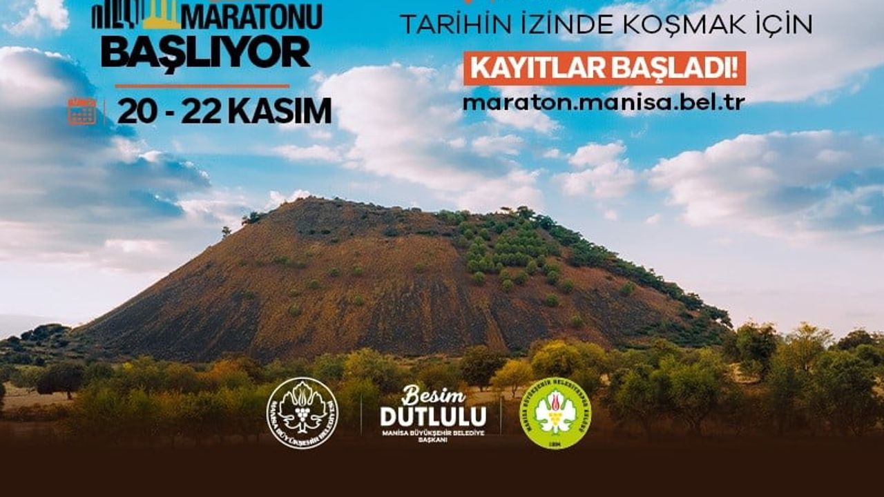 Volkanların ve antik kentlerin rotasında Manisa Ultra Maratonu