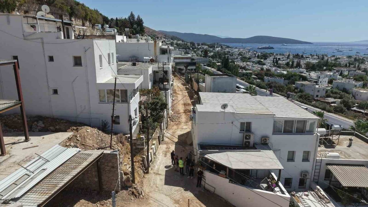Yarım asırlık su çilesi sona erdi: Bodrum Yokuşbaşı'na modern şebeke