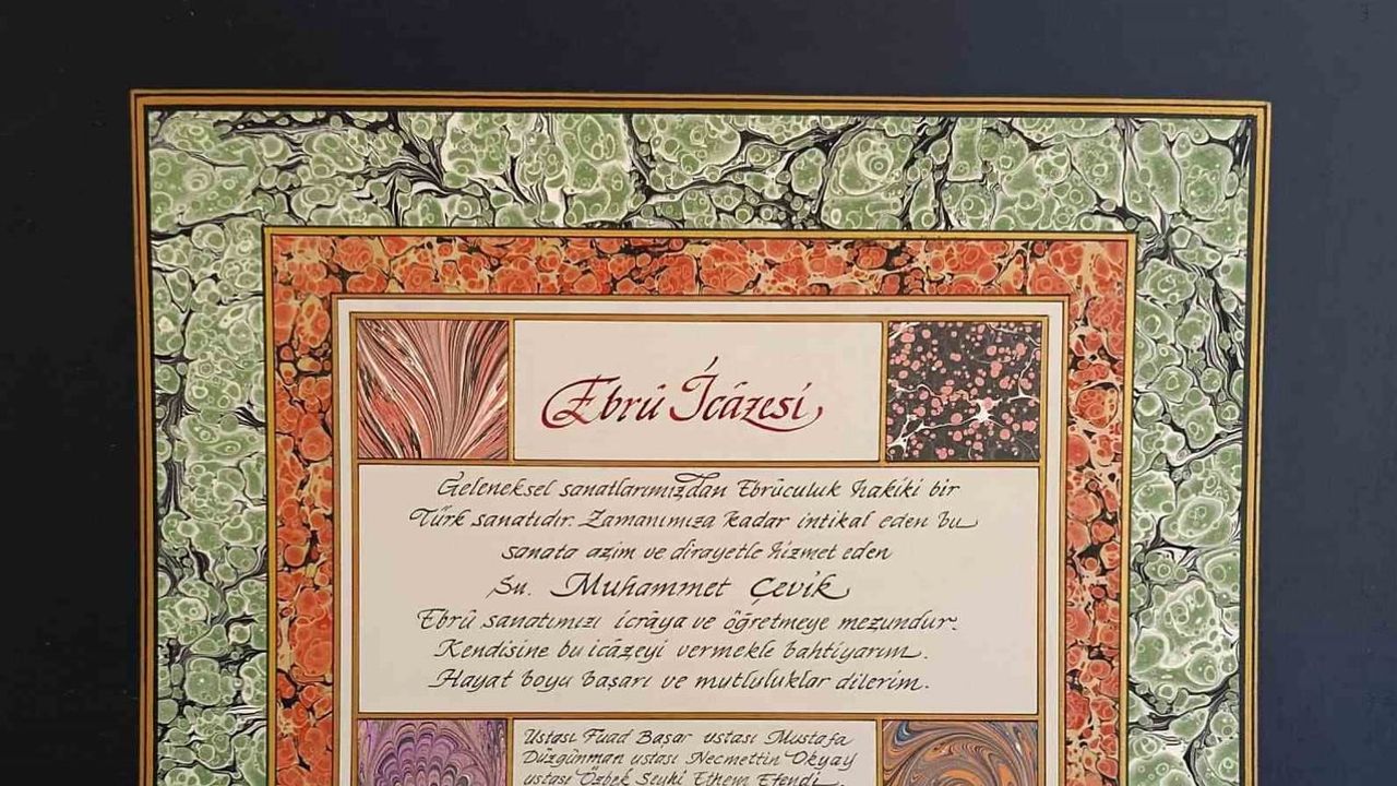 Yarım asrı aşan sanat yolculuğu Armutlu’da vefa ve icazetle buluşuyor