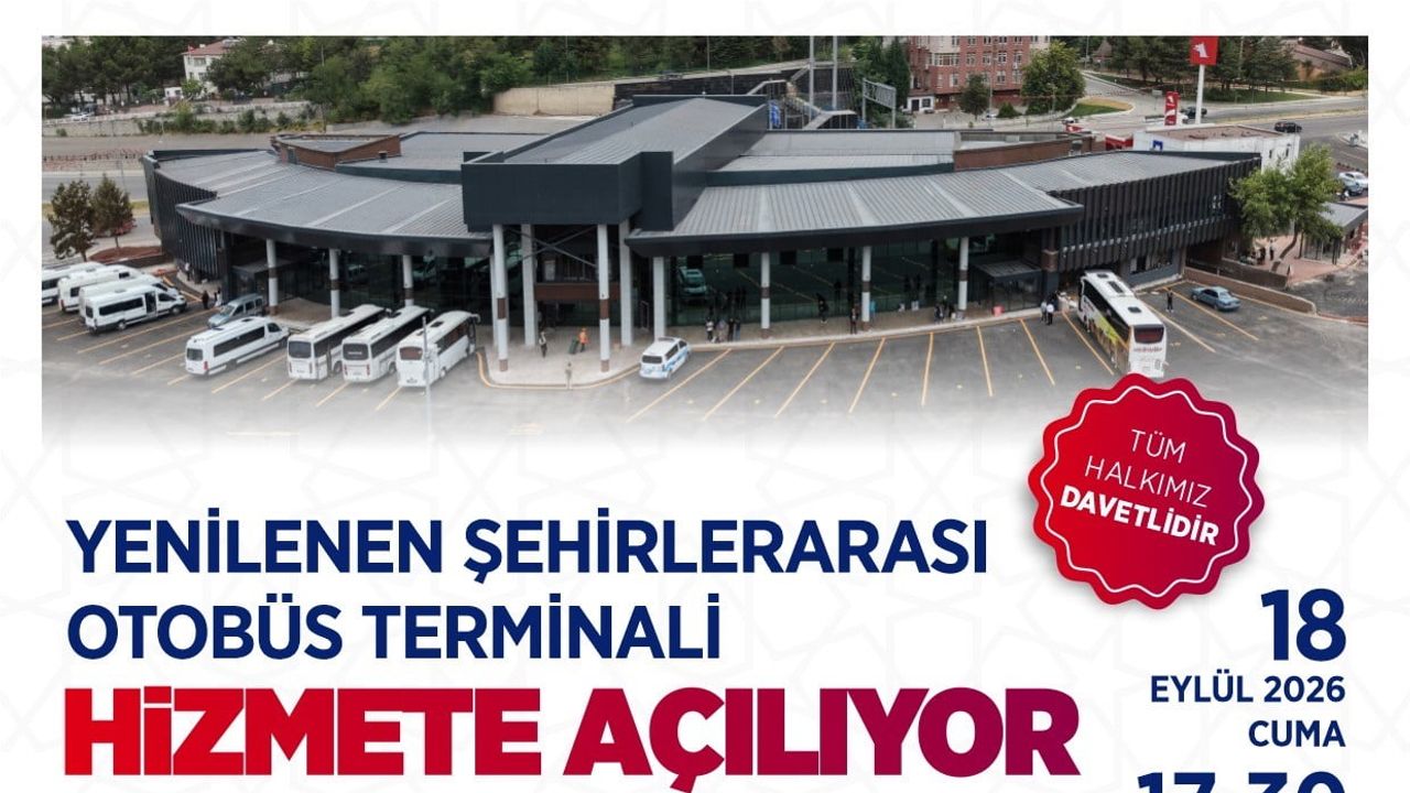 Yenilenen terminalle hareketlenen Karabük ulaşımı 18 eylül'de resmen hizmete başlıyor