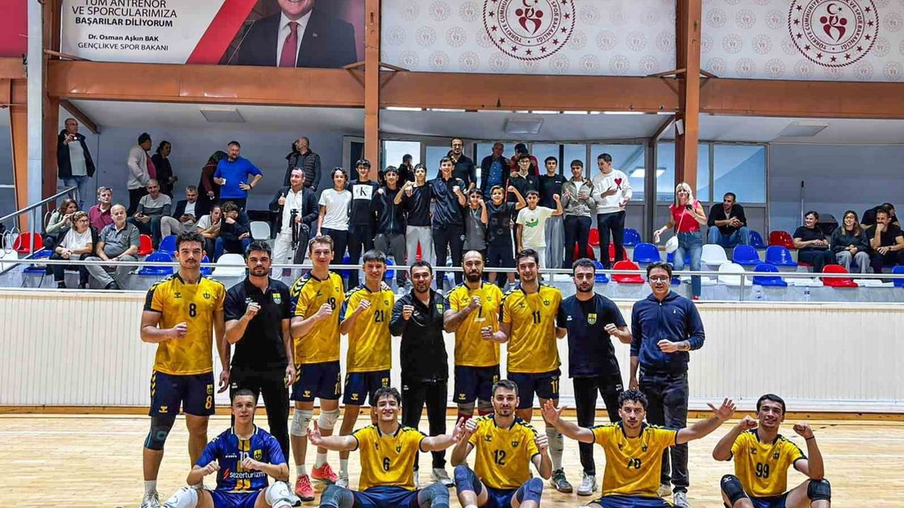 Yenişehir filede ilk sınavı set kaybetmeden geçti
