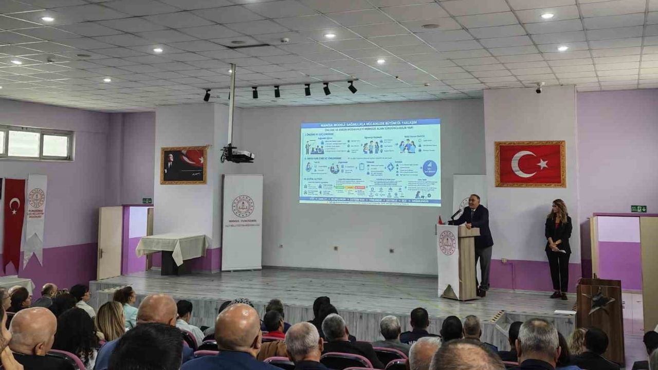 Yunusemre'de okullarda ortak güvenlik ağı ve bağımlılıkla mücadele