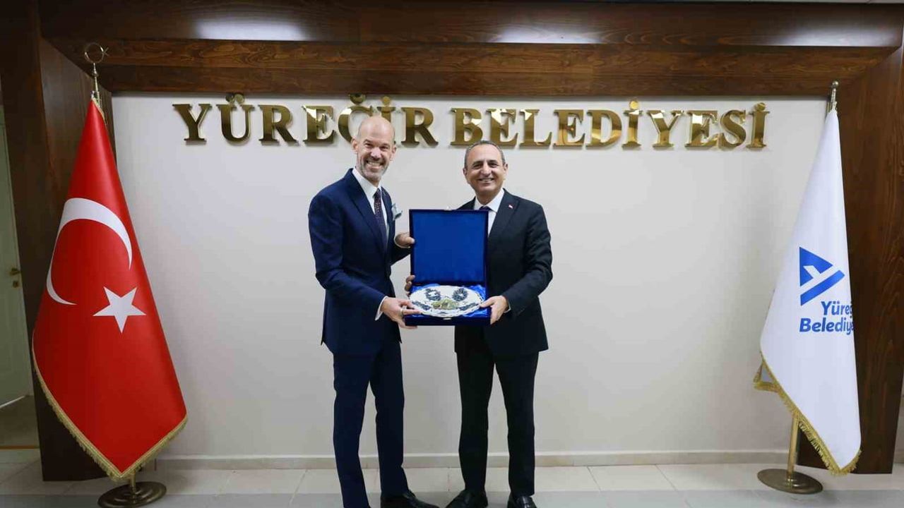 Yüreğir'de diplomasi köprüsü: ABD Adana Konsolosu Mehler ile görüşme