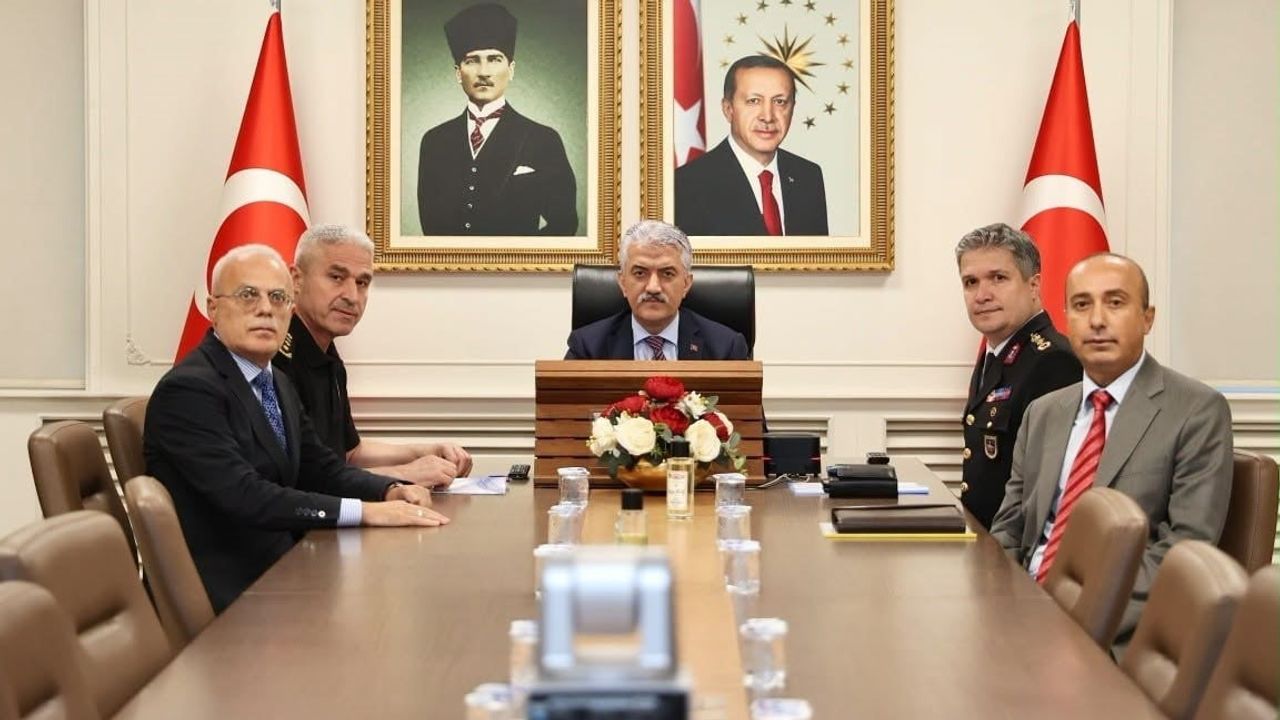 Yurt güvenliği video konferansıyla il düzeyinde koordinasyon güçlendirildi