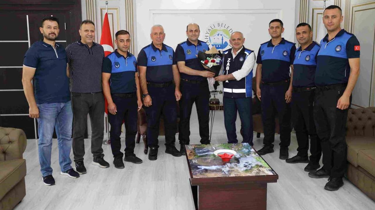 Zabıta 200. yılında Yahyalı'de personelle buluştu