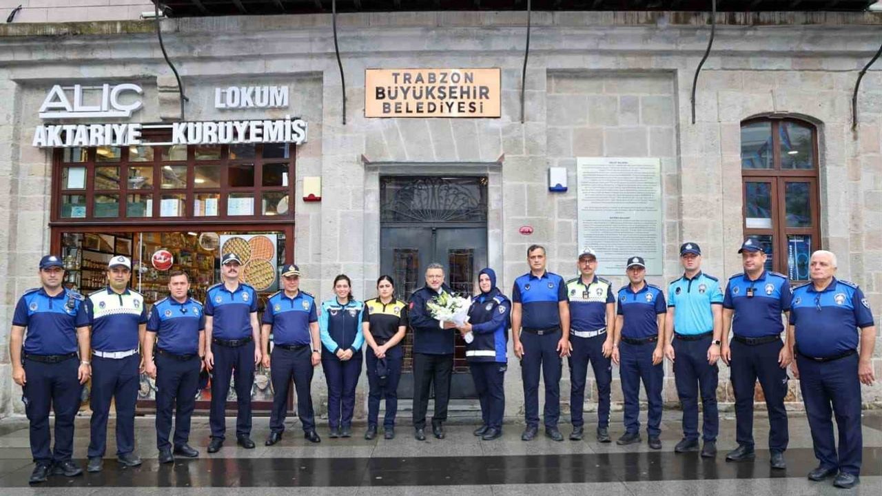 Zabıta haftasında şehir düzenini koruyan ekipler onurlandırıldı