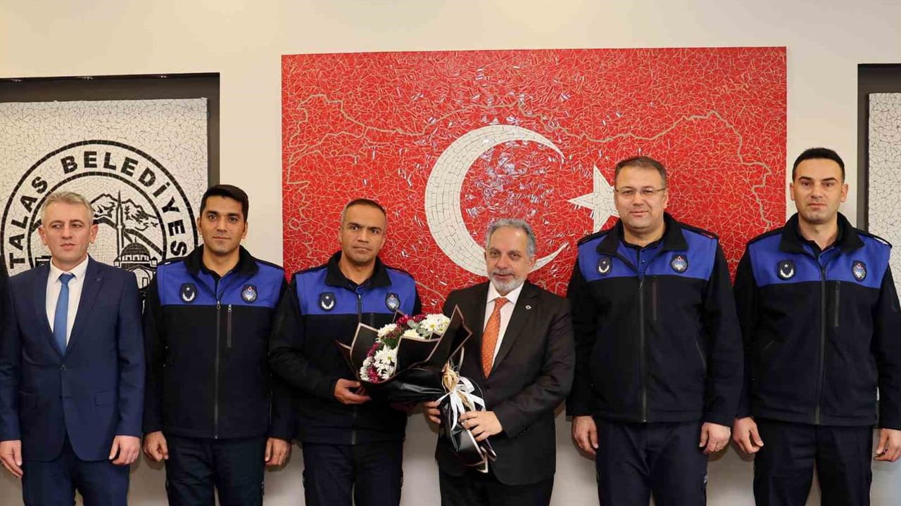 Zabıta sahada düzenin teminatı: Yalçın'dan görevdeki personele teşekkür