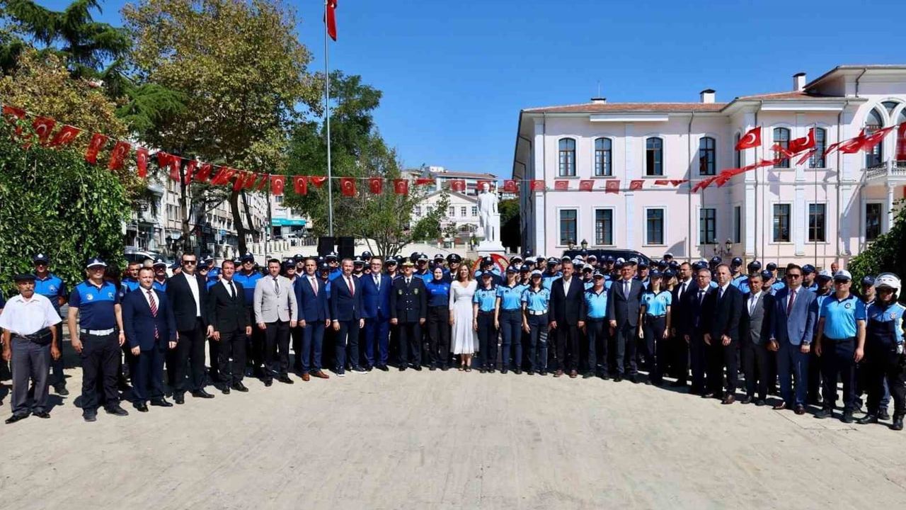 Zabıta teşkilatı 200. kuruluş yıldönümünü Tekirdağ'da kutladı