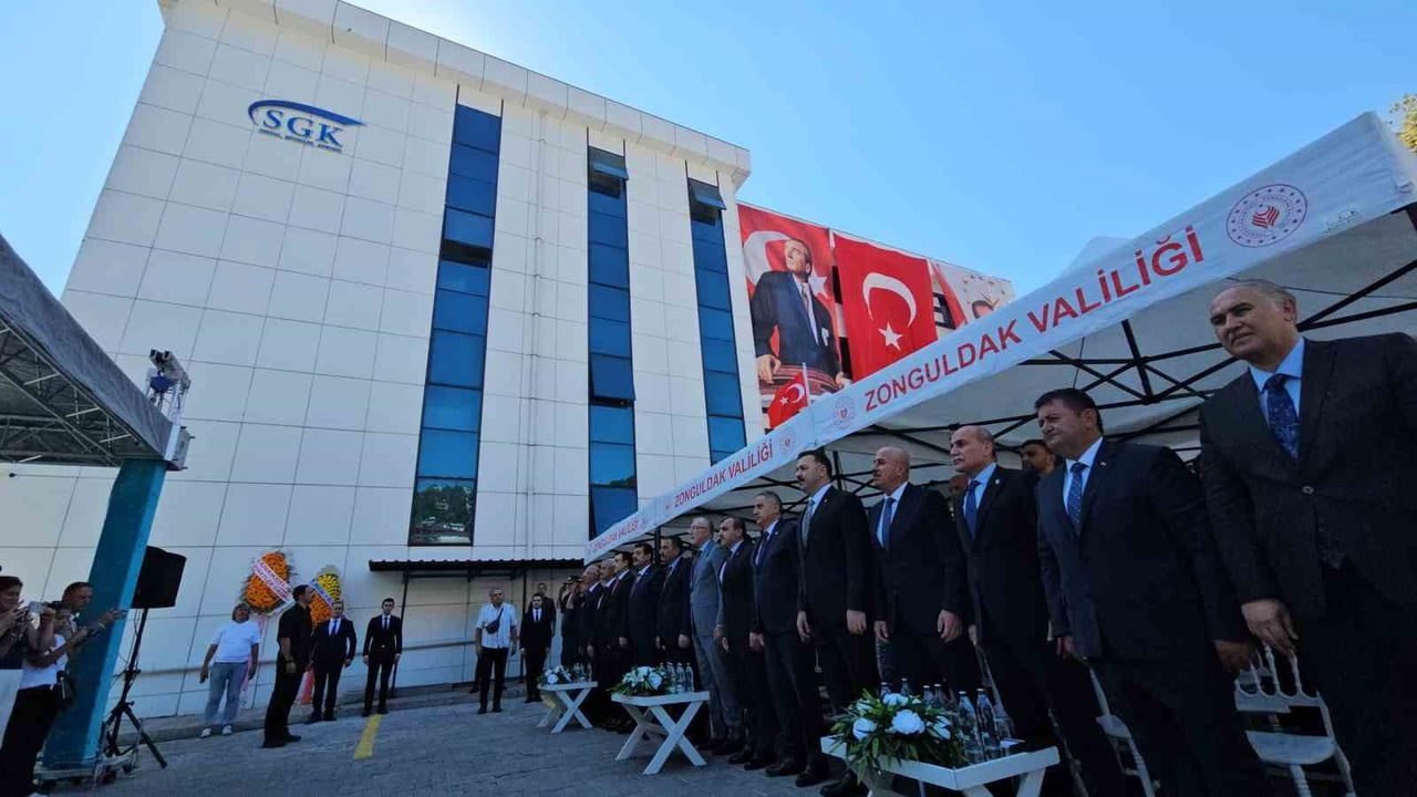 Zonguldak'ın sosyal güvenliğine yeni adres: 122 milyon liralık SGK hizmet binası