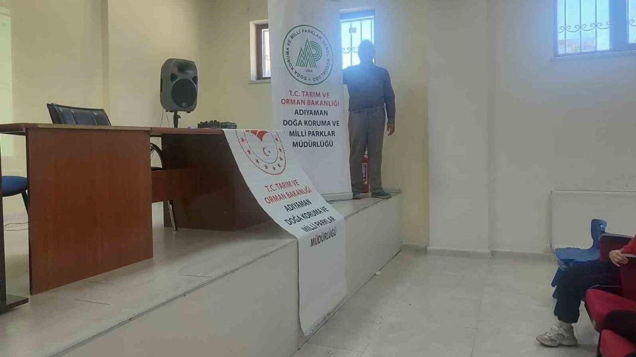 Adıyaman'da gençlere doğa sevgisi ve çeşitlilik bilinci kazandırıldı