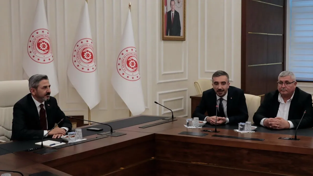 Adıyaman heyeti Ankara’da proje, üretim ve istihdam gündemiyle temas kurdu