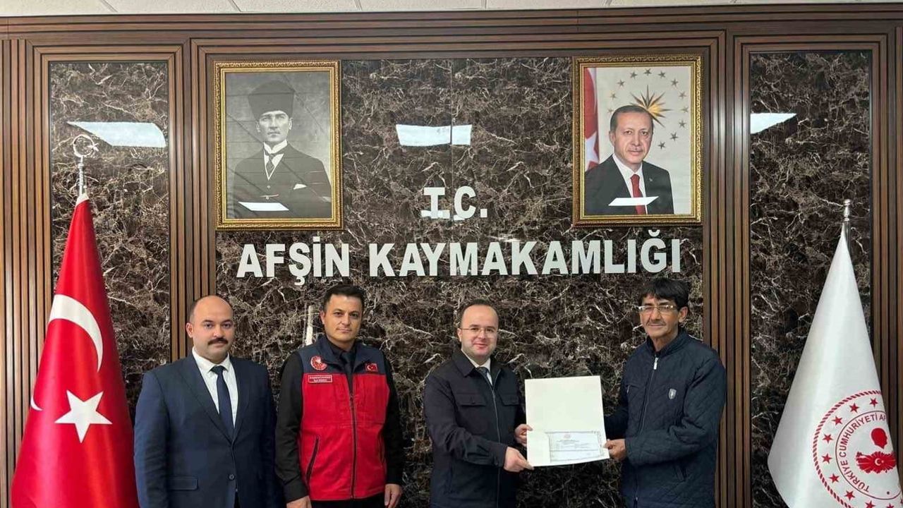 Afşin'de çiftçilere modern sulama eğitimine geçiş sağlandı