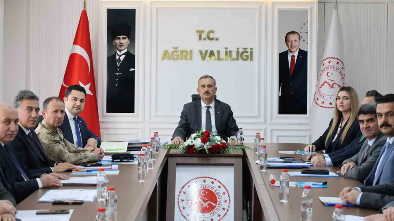 Ağrı'da eğitim güvenliğini güçlendirmek için kurumlar yol haritası belirledi