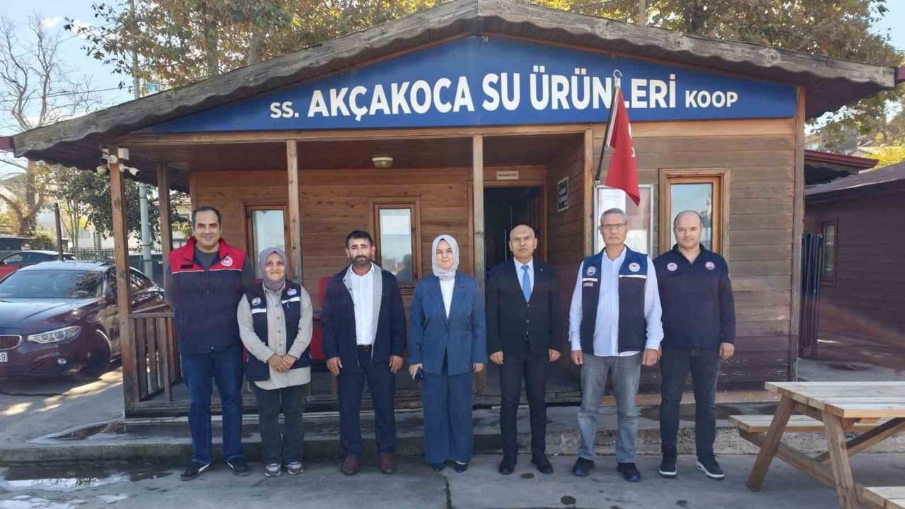 Akçakoca'da balıkçıların talepleri yerinde gündeme alındı