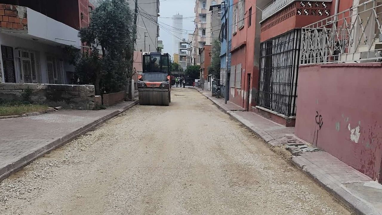 Akdeniz’de ulaşım konforu için sokaklar baştan sona asfaltlanıyor