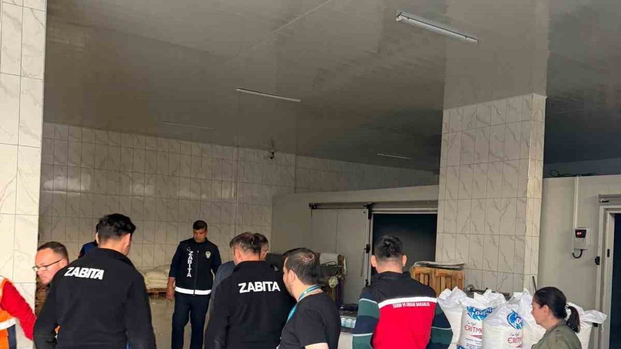 Akşehir'de gizli üretim: ruhsatsız yağ, nişasta ve süt ürünlerine operasyon