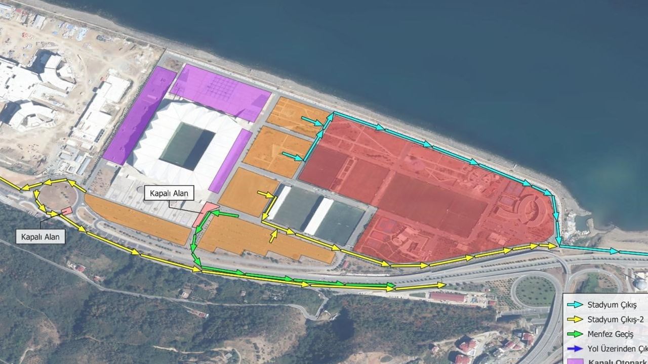 akyazı'da maç sonrası trafik hızlandı: tahliye süresi 65 dakikaya indi