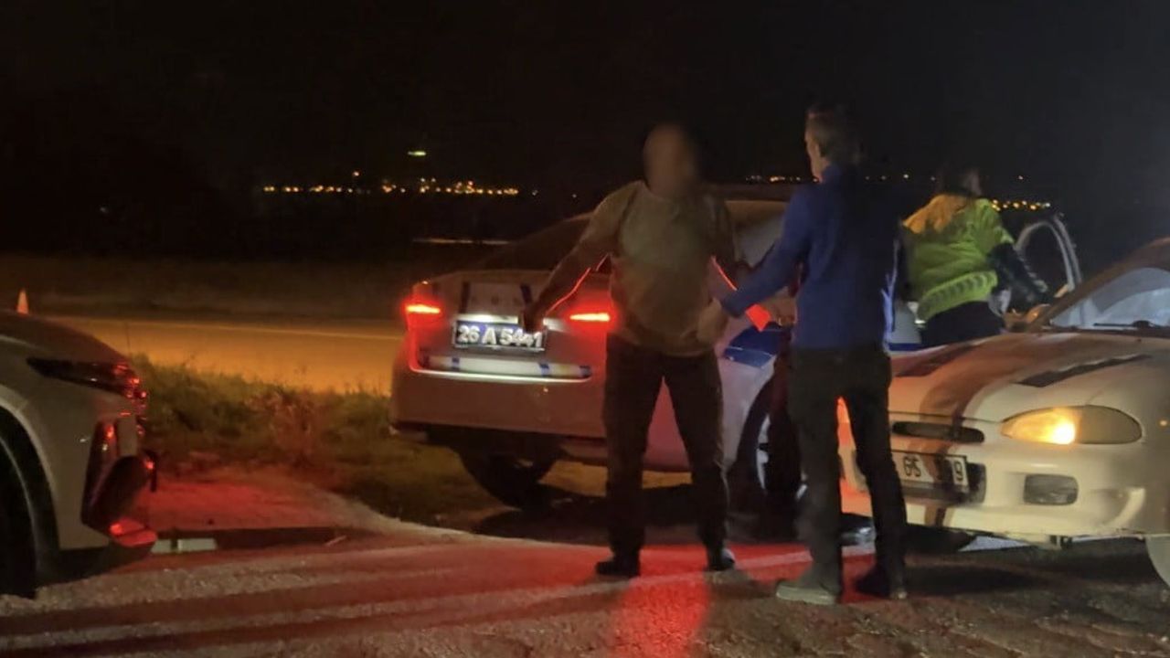 Alkollü sürücünün arkadaşı: 'buradan kaçarım, size yakalanmam'