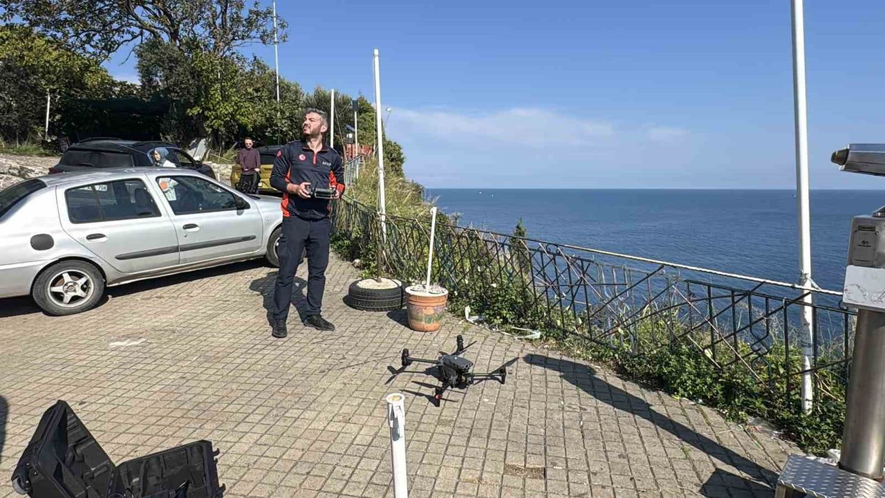 amasra açıklarında teknenin aniden batışı kameralara yansıdı