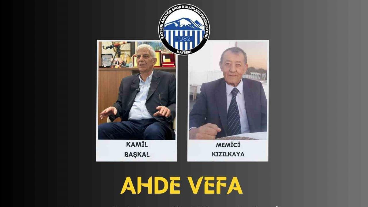Amatör liglerde geçmişin emekçilerine isimleriyle vefa