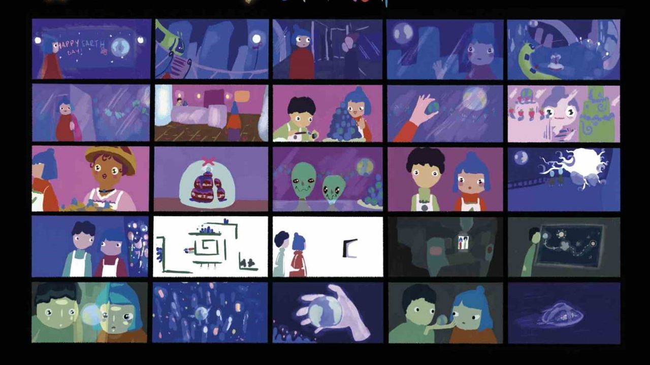 Anadolu mezunu Selin Toprak'ın 'Dünya Günü Kutlu Olsun' filmi animasyon finalinde