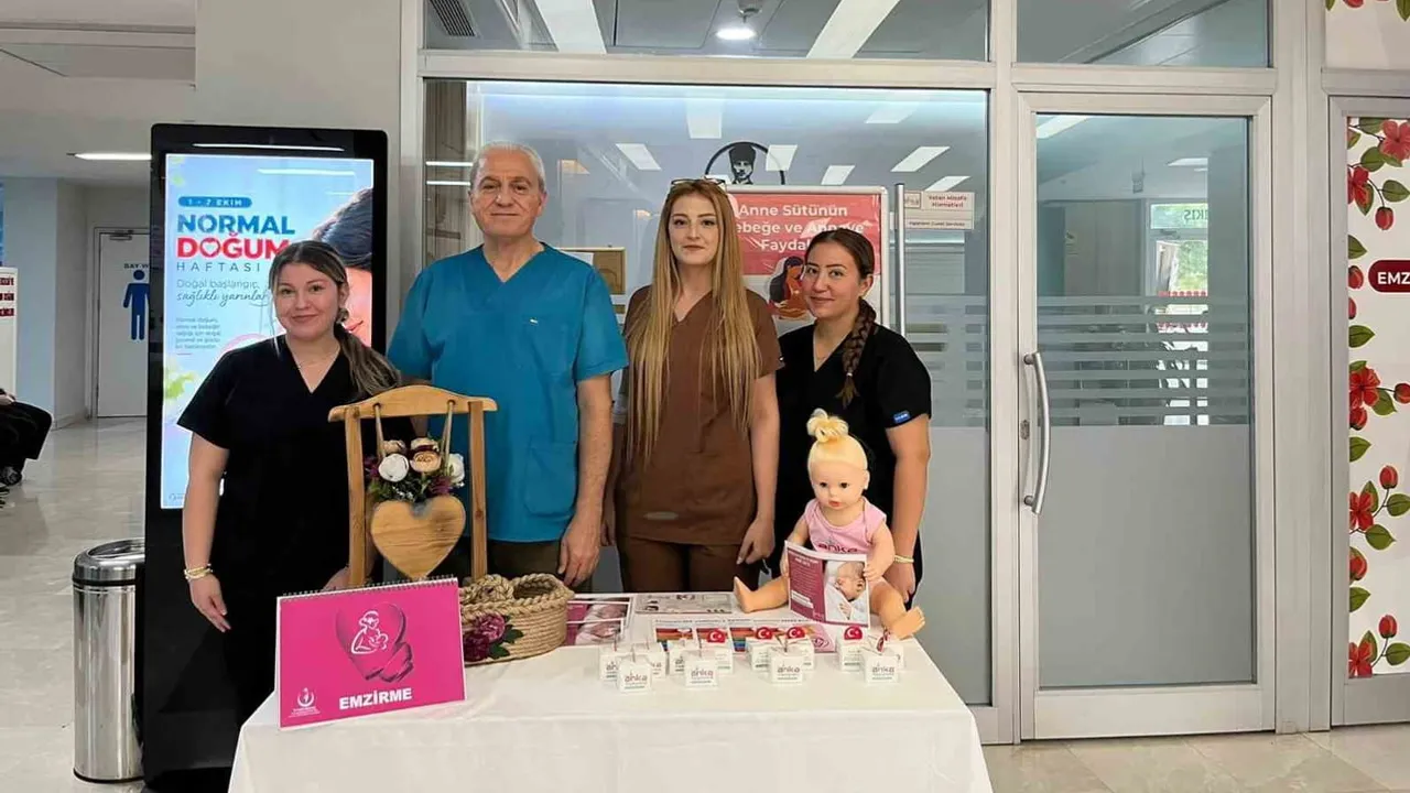 Anka Hastanesi'nde normal doğum ve emzirme haftası için bilinçlendirme etkinliği