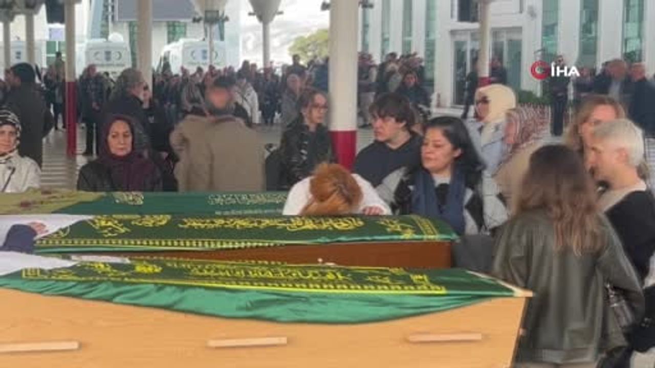 Ankara'da eski eşi tarafından öldürülen Aynur Ekici son yolculuğuna uğurlandı