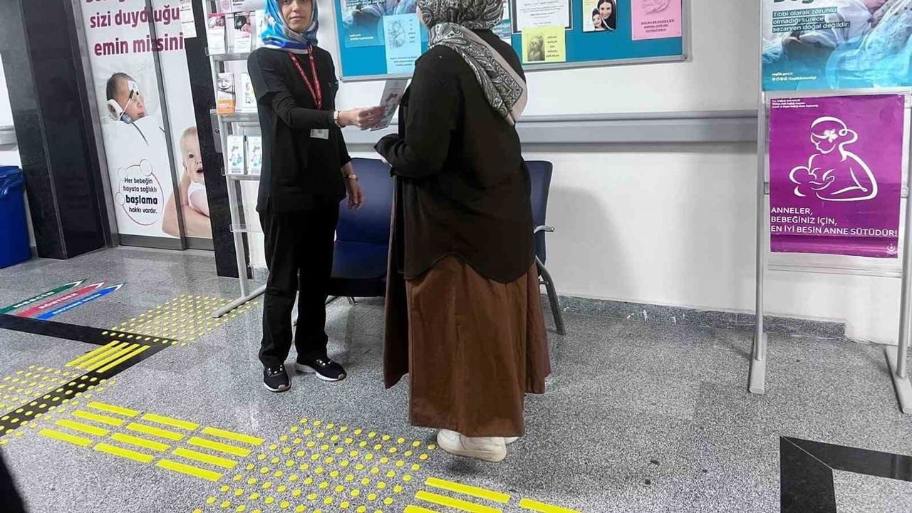 Anne adaylarına normal doğumun faydaları anlatıldı