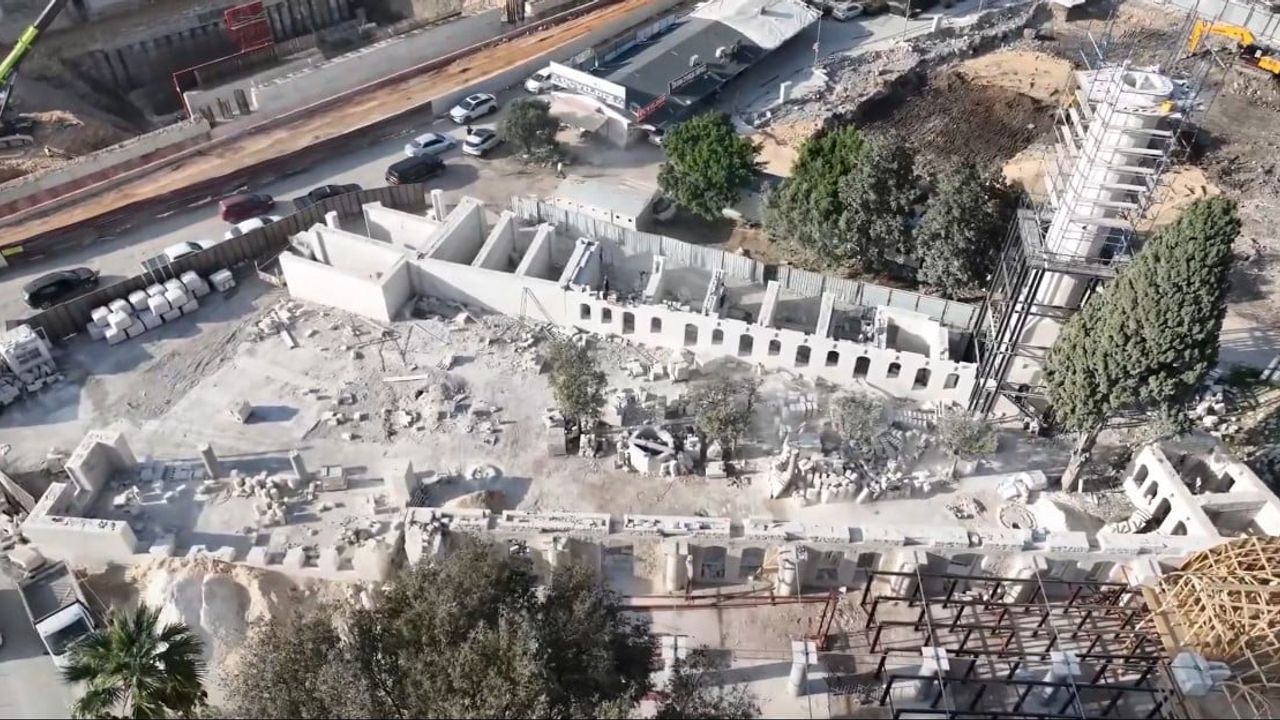 Antakya Ulu Camii deprem sonrası özgün kimliği gözetilerek yeniden inşa ediliyor