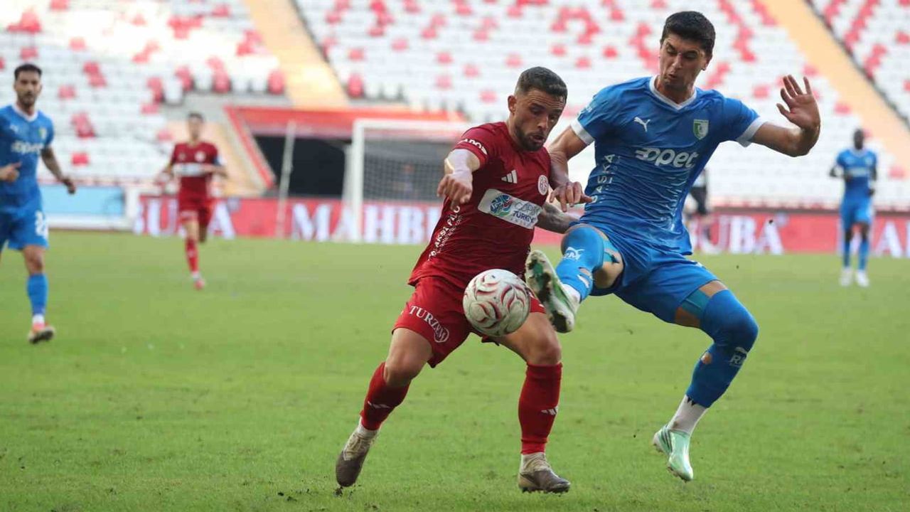Antalyaspor'da evde sürpriz mağlubiyet: Bodrum FK 2-1 kazandı