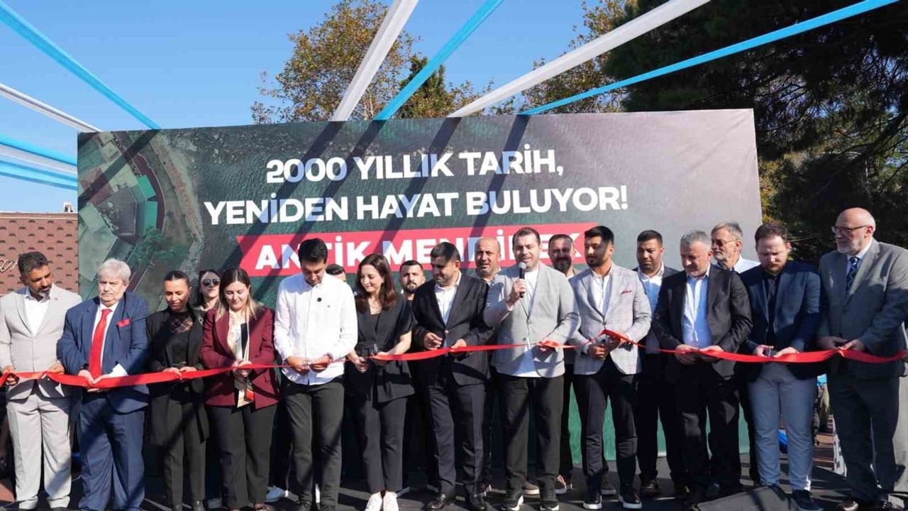 Antik Mendirek Tuzla'da 2 bin yıllık mirasıyla sosyal yaşam sahasına dönüştü