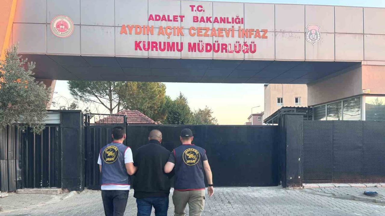 Aranan hükümlü Efeler'de JASAT ekiplerince yakalandı