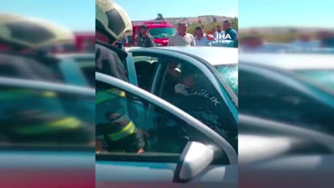 Arka çarpışma kamyonun altına sürükledi: Kahta'da üç kişi yaralandı