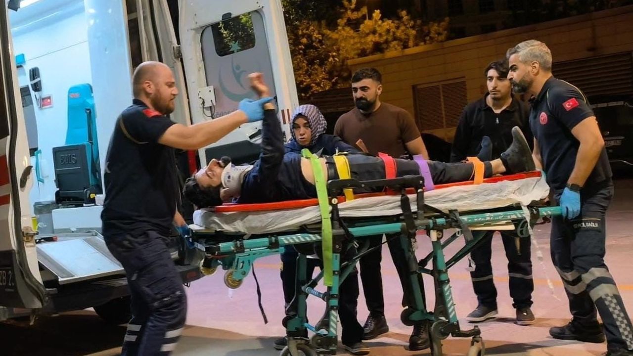 Asansör boşluğuna adım atan işçi 10 metre yükseklikten düşerek ağır yaralandı