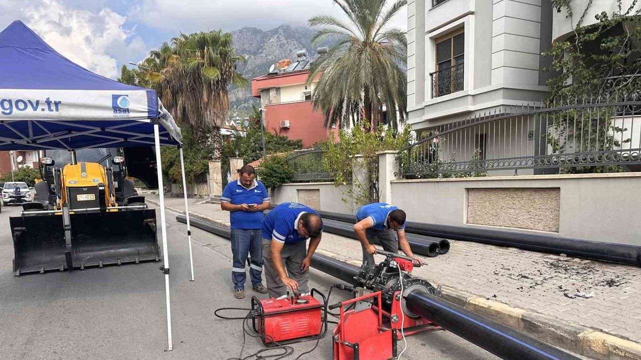 ASAT'tan Kemer Aslanbucak'a yeni içme suyu hattı